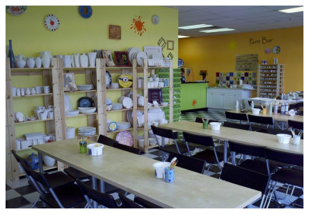 Art Therapy Room at Center for Families | Teen Treatment Programs | Center for Families